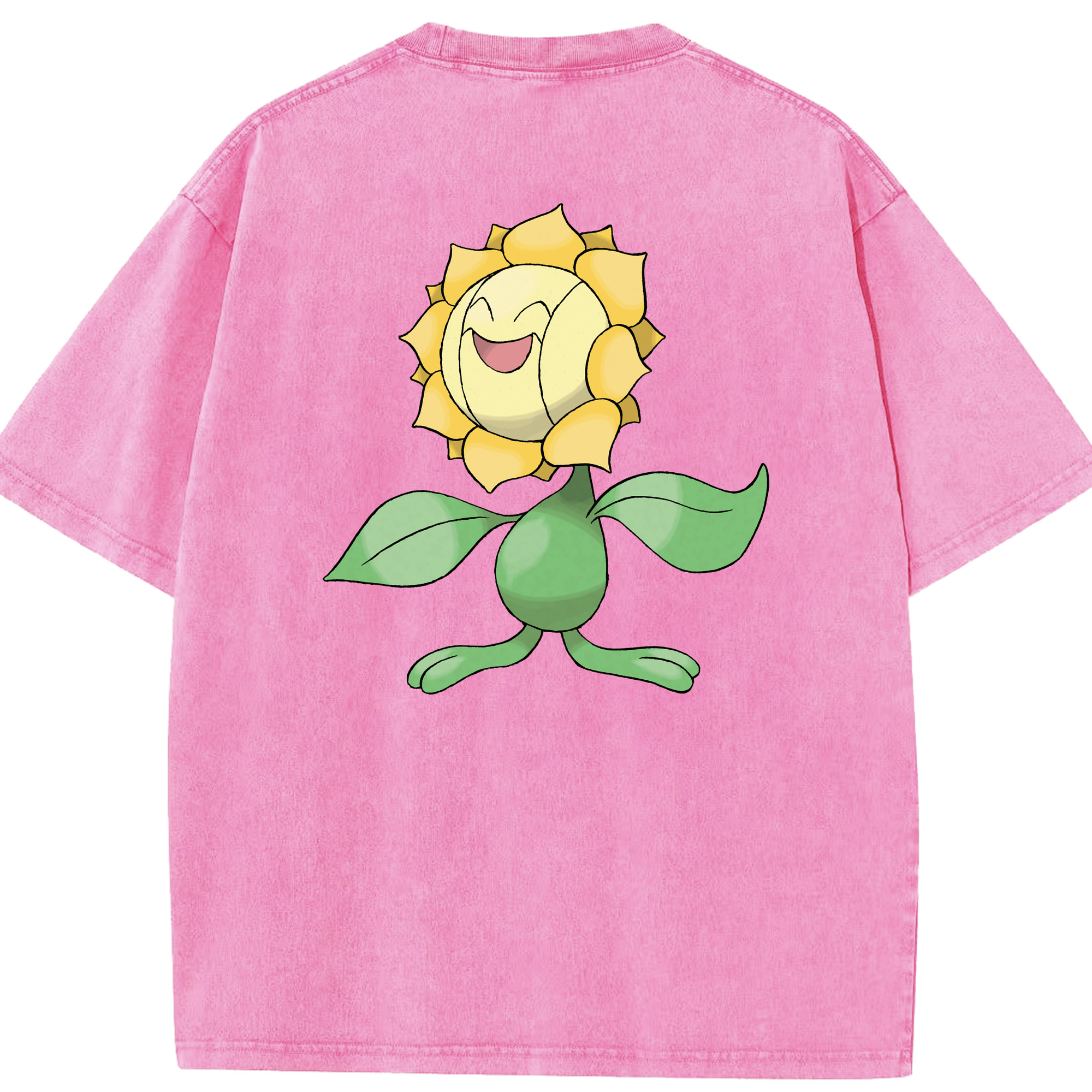 （画像用） ポケットモンスター Pokémon 綿100% ヴィンテージ風 半袖Tシャツ（背面プリント）